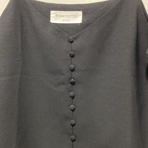 Offers👍🏼PINKYOTTO Spaghetti straps black top